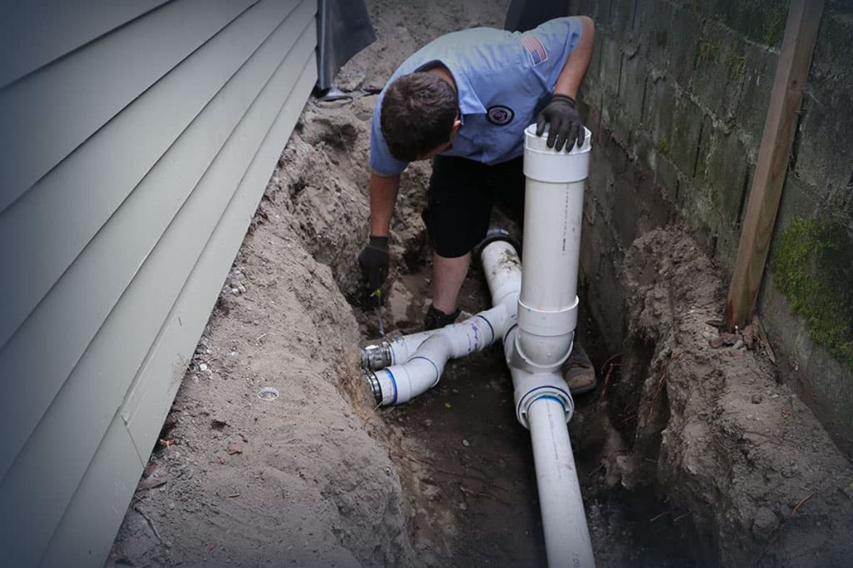 sewer line repair service